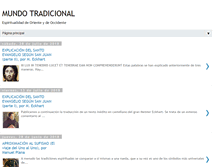 Tablet Screenshot of mundo-tradicional.blogspot.com