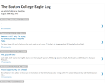 Tablet Screenshot of bceaglelog.blogspot.com