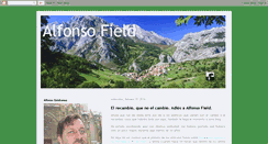 Desktop Screenshot of alfonsofield.blogspot.com