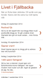 Mobile Screenshot of livetifjallbacka.blogspot.com