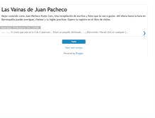 Tablet Screenshot of juanpachecof.blogspot.com