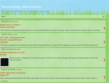 Tablet Screenshot of networkingadventures.blogspot.com