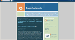 Desktop Screenshot of fingerfootmusic.blogspot.com