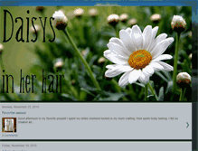 Tablet Screenshot of daisysinherhair.blogspot.com