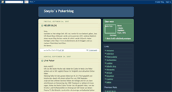 Desktop Screenshot of poker-steylo.blogspot.com