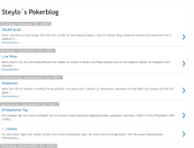 Tablet Screenshot of poker-steylo.blogspot.com