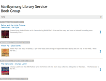 Tablet Screenshot of maribyrnonglibrarybookclub.blogspot.com