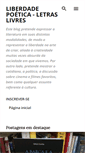 Mobile Screenshot of letras-livres.blogspot.com