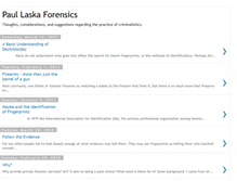 Tablet Screenshot of paullaskaforensics.blogspot.com