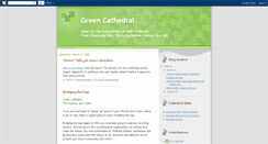 Desktop Screenshot of ghtcgreencathedral.blogspot.com