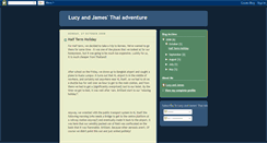 Desktop Screenshot of lucyandjames.blogspot.com