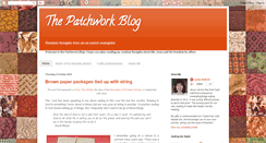Desktop Screenshot of patch-work-blog.blogspot.com