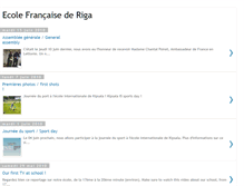 Tablet Screenshot of ecole-riga.blogspot.com