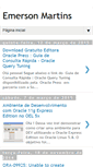 Mobile Screenshot of emersonmartinsdba.blogspot.com