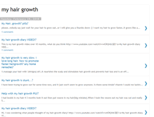 Tablet Screenshot of my-hair-growth.blogspot.com