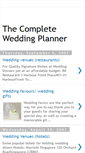 Mobile Screenshot of complete-wedding-planner.blogspot.com