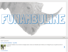 Tablet Screenshot of funambuline.blogspot.com