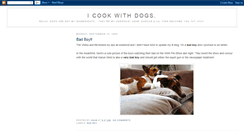 Desktop Screenshot of cookwithdogs.blogspot.com