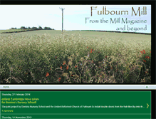 Tablet Screenshot of fulbournmill.blogspot.com