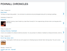 Tablet Screenshot of pownallchronicles.blogspot.com