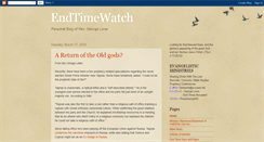 Desktop Screenshot of endtimerevealed.blogspot.com