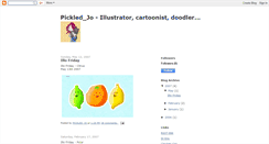 Desktop Screenshot of pickledjo.blogspot.com