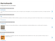 Tablet Screenshot of marmoleando.blogspot.com