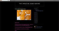 Desktop Screenshot of creativehomebaking.blogspot.com