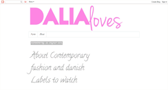 Desktop Screenshot of dalialoves.blogspot.com