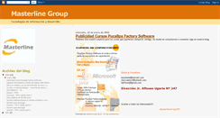 Desktop Screenshot of masterlinegroup.blogspot.com