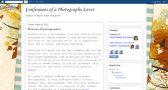 Desktop Screenshot of confessionsofaphotographylover.blogspot.com