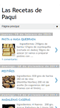 Mobile Screenshot of lasrecetasdepaqui.blogspot.com