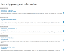 Tablet Screenshot of gambling-machine-slot-poker.blogspot.com