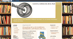 Desktop Screenshot of clubdelacienciapiles.blogspot.com