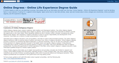 Desktop Screenshot of e-degrees.blogspot.com