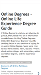 Mobile Screenshot of e-degrees.blogspot.com