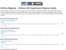 Tablet Screenshot of e-degrees.blogspot.com