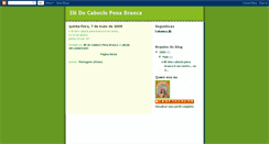 Desktop Screenshot of caboclopenabranca.blogspot.com