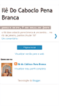 Mobile Screenshot of caboclopenabranca.blogspot.com