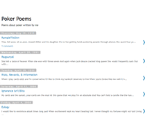 Tablet Screenshot of pokerpoems.blogspot.com