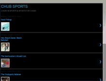 Tablet Screenshot of chubsports.blogspot.com