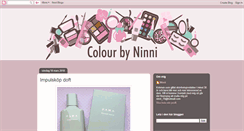 Desktop Screenshot of colourbyninni.blogspot.com