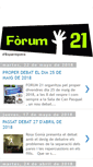 Mobile Screenshot of forum21-esparreguera.blogspot.com