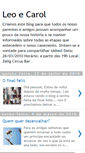 Mobile Screenshot of casamentoleoecarol.blogspot.com
