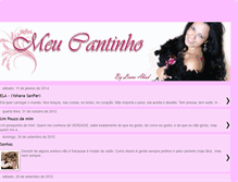 Tablet Screenshot of meucantinho-lia.blogspot.com
