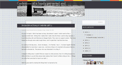 Desktop Screenshot of lonelypervertedsoul.blogspot.com