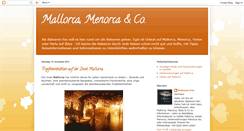 Desktop Screenshot of mallorca-menorca.blogspot.com