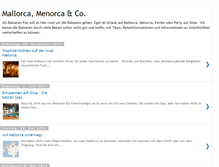 Tablet Screenshot of mallorca-menorca.blogspot.com