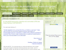 Tablet Screenshot of foro-masculinidades.blogspot.com