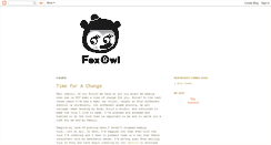 Desktop Screenshot of foxandowl.blogspot.com